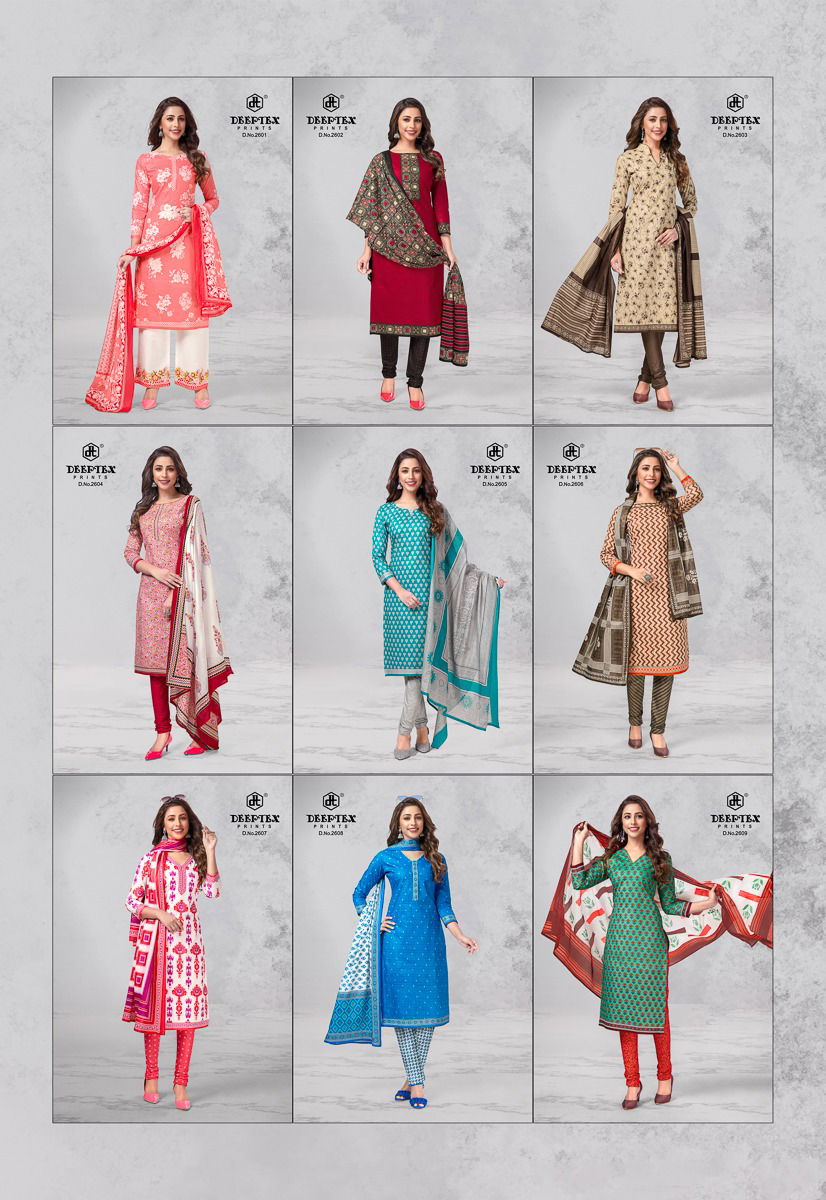 Deeptex Chief Guest Vol 26 Regular Wear Wholesale Printed Cotton Dress Material
